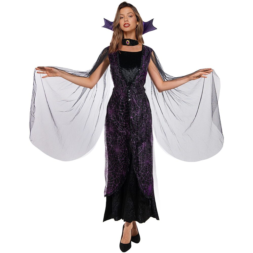 5284 Vampire Costume, Large Purple